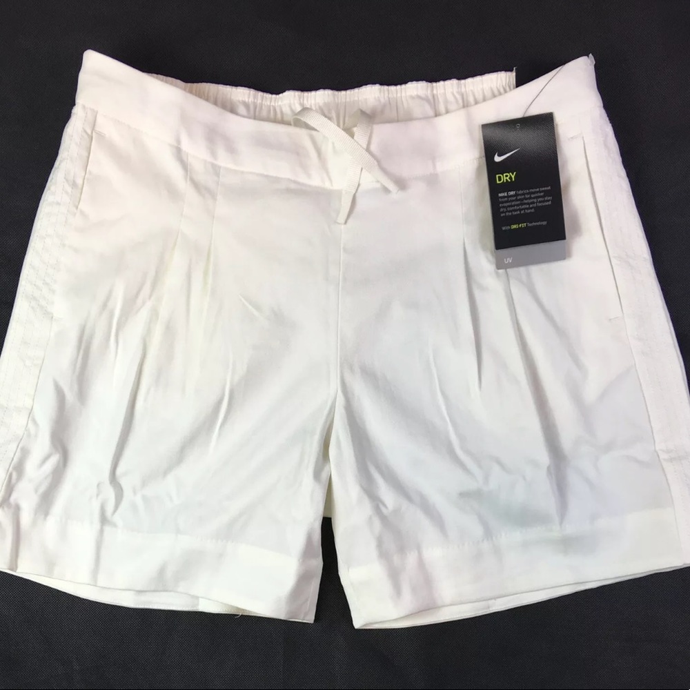 Nike Dri-FIT 6" Pleat UPF 40+ GOLF Shorts Women’s Size M
